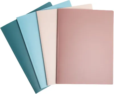 Produktbild von Exacompta Sichtmappe Skandi Recycling-PP 20 Hüllen sortierte Farben DIN A4