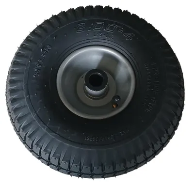 Produktbild von RLW-Gerätevertrieb Luftrad 260x85 (3.00-4), Sackkarrenrad mit Metallfelge und Rollenlager, Blockprofil V-650, 150 kg Traglast / Achsnarbe: Länge 75 mm