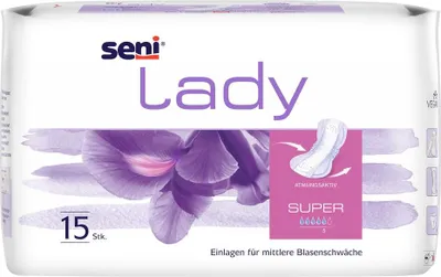 Zdjęcie produktu dla Seni Lady Slim wkładki na nietrzymanie moczu normalne 20 szt
