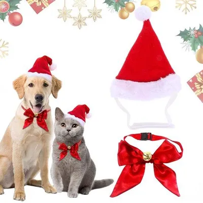 Productafbeelding van Huisdieraccessoires - 2 stuks - Verstelbaar - Kostuum voor dieren - Polyester - 12,5 x 25 cm - Geschikt voor honden en katten