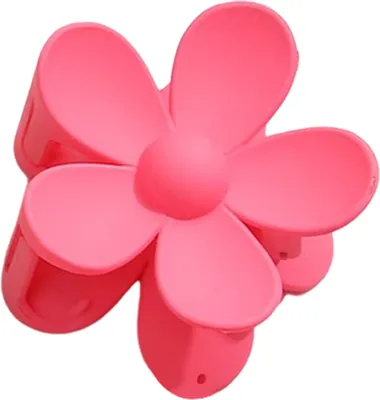 Produktbild von Haarspange in Blumenform, rutschfest, für den Hinterkopf, in Bonbonfarben, aus Kunststoff, Haaraccessoire