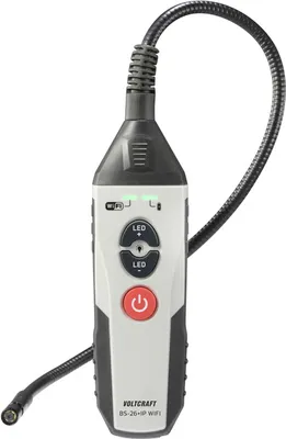 Obrázok produktu pre VOLTCRAFT BS-26+IP WIFI Endoskop Sonden-Ø: 9 mm Sonden-Länge: 1 m (VC-13079845)