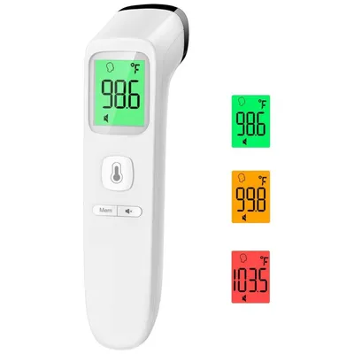 Produktbild von Minicee Infrarot Fieberthermometer Kontaktlos mit Stummmodus