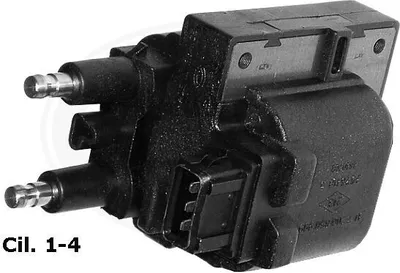 Produktbild von ERA 880018A Zündspule für VOLVO V40 Kombi (645) für RENAULT MEGANE I (BA0/1) MEGANE Scenic (JA0/1) MEGANE I Cabriolet (EA0/1)