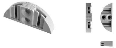 Image de Adaptateur Hailo 9901029 pour support de balai, gris