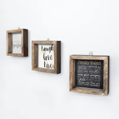Obrázek produktu pro Wallity, Almıla- EVL4641, Barevný, Plátno, 15 x 15 cm, Malba: 100% MDF (tloušťka: 3 mm)
