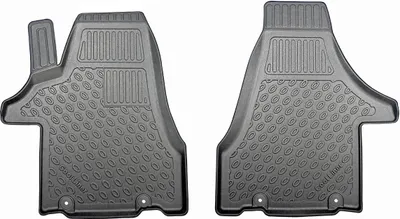 Produktbild von Z494092 TPE-Gummifußmatten kompatibel mit VW T5 / T6 Multivan Long + Short V/5 2003-05.2015 / 06.2015-
