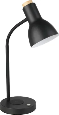 Obrázek produktu pro EGLO Veradal, Černá, Hnědá, Ocel, Dřevo, Ložnice, Chodba, Obývací pokoj, IP20, II, E27