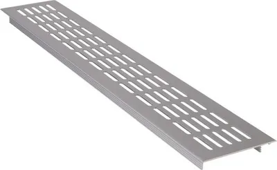 Produktbild von Rotheigner Lüftungsgitter Alu silber 480 mm x 80 mm