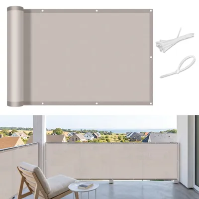Immagine prodotto di Paravento balcone - Tortora - 70 x 300 cm - Protezione dalla vista