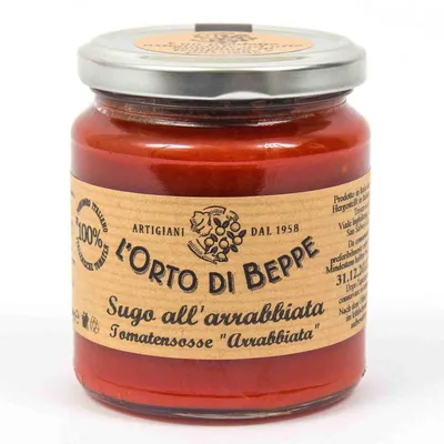 Immagine prodotto di Tomatensosse 'Arrabbiata' 314 ml. - L'Orto di Beppe