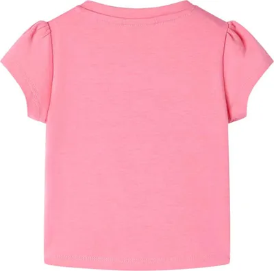 Produktbild von vidaXL Kinder-T-Shirt Helles Neonrosa 92