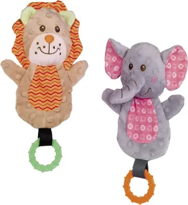 Produktbild von Nobby Hundespielzeug Löwe oder Elefant Plüsch
