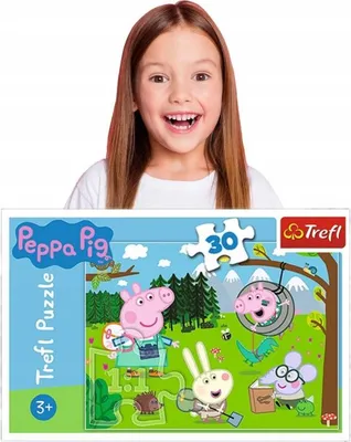 Produktbild von AAO Peppa Wutz Puzzle Kinder Lernspielzeug 30 Teile