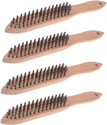 Produktbild von Draadbürsten Set mit 4 Stück für gründliche Reinigung