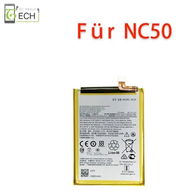Produktbild von Ersatz Akku für Motorola NC50 Moto G41 / G32 5000mAh Accu Batterie Battery