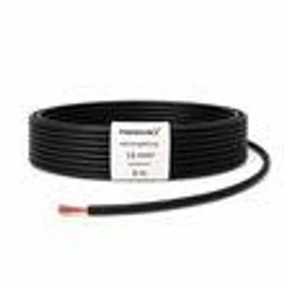 Produktbild von Premium X Fahrzeugleitung 5m 1,5mm² Schwarz Fahrzeugkabel Automobilkabel