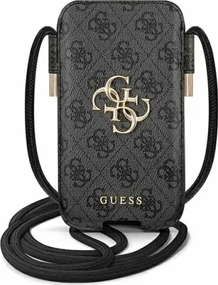 Produktbild von Guess Bag GUPHL4GMGGR 6,7 inch grey hardcase 4G Big Metal Logo