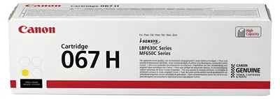 Produktbild von Canon Toner Cartridge 067 H Y yellow