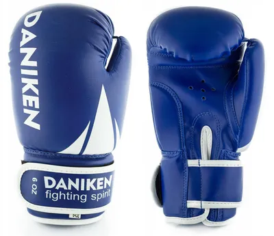 Produktbild von Daniken Junior Boxhandschuhe Kinder blau 6oz