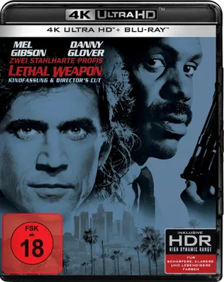 Produktbild von Lethal Weapon - Zwei stahlharte Profis (4K-UHD+Blu-ray)