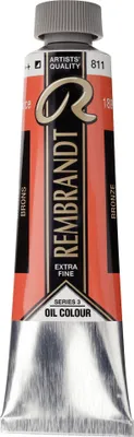 Obrázek produktu pro Rembrandt olejová barva v tubě 40 ml bronzová 811