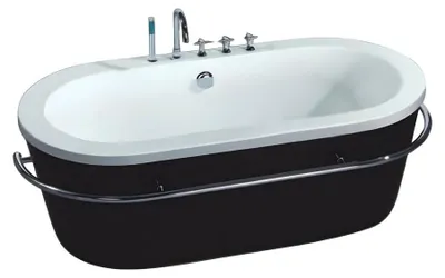 Produktbild von Bad Acrylwanne Badewanne Wanne Designwanne Luxuswanne Komfortwanne 180x82 cm