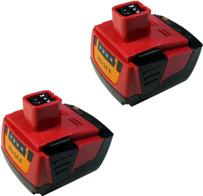 Produktbild von 2x Trade-Shop Li-Ion Akku 14,4V 3000mAh ersetzt Hilti B144 B-144 für SF 144-A SF144-A SF 144A SFH 144-A SFH