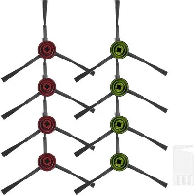 Immagine prodotto di Set di spazzole per robot aspirapolvere - Set da 8 - Nylon di alta qualità