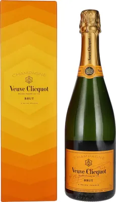 Produktbild von Veuve Clicquot Champagne Brut Yellow Label 12% Vol. 0,75l in Geschenkbox