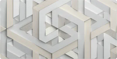 Obrázek produktu pro Geometrické Tkanie – Podložka na stůl – Psací podložka – 120x60 cm – Kancelářská podložka – Ochranná podložka – Protiskluzová podložka