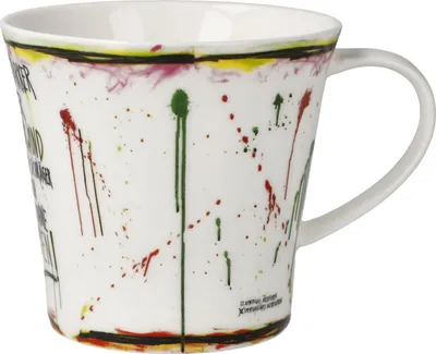 Produktbild von Goebel Coffee-/Tea Mug Frank Hummel Gegenwind, Fine Bone China, Bunt, 350 ml, 23800011
