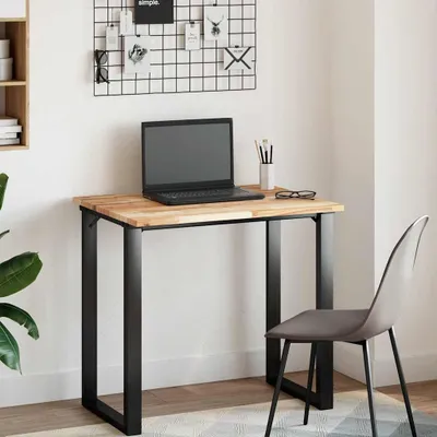 Zdjęcie produktu dla vidaXL Blat biurka nieobrobiony 100x60x2 cm lite drewno akacjowe