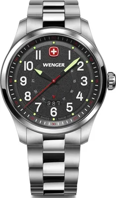 Produktbild von Wenger 01.0541.122 Herrenuhr Terragraph 43mm 10ATM