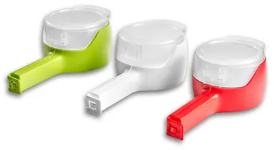 Snackdispenser-Set 3er-Pack, wiederverwendbar, luftdicht