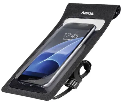 Produktbild von Hama Slim, Beuteltasche, Universal, Schwarz, Transparent