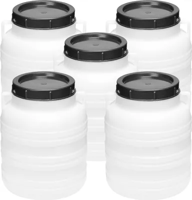 Produktbild von Set 10 Liter Futtertonne BPA-frei Universalfass mit Deckel Regentonne
