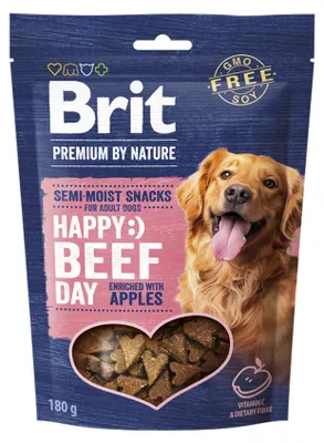 Obrázek produktu pro Brit Premium Dog Snack Hovězí S Jablky 180G