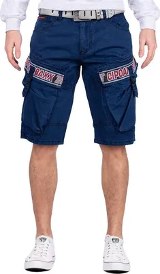 Produktbild von Cipo & Baxx Herren Shorts CK243 Navy W29