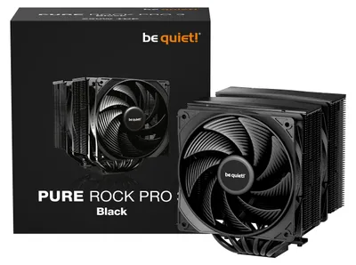 Imagen del producto de be quiet! Ventilador Pure Rock Pro 3 Black 12 cm
