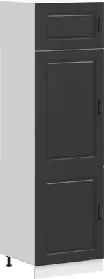 Produktbild von vidaXL Küchenschrank Kalmar Schwarz Holzwerkstoff