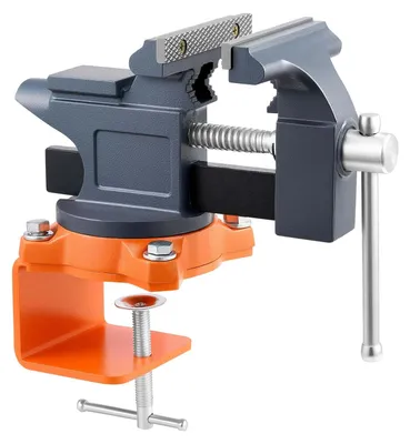 Obrázok produktu pre VEVOR zverák, 114,3 mm, stolový zverák s 270° otočnou základňou, liatinová konštrukcia pracovného stola, na obrábanie dreva, vŕtanie kovov, gravírovanie, brúsenie, zváranie a rezanie