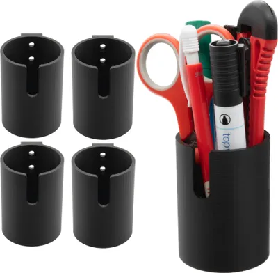 Produktbild von 4x Stiftehalter Werkzeugwand Werkzeughalter Halterung Bohrer Stifte Zubehör Halter