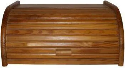 Produktbild von brotkasten 39x28x18cm Walnuss hell