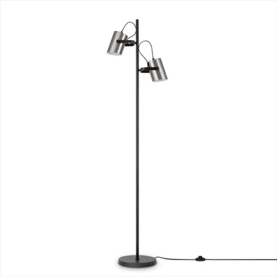 Produktbild von Stehlampe Leselampe Wohnzimmer Retro Schwenkbar Höhenverstellbar Metall