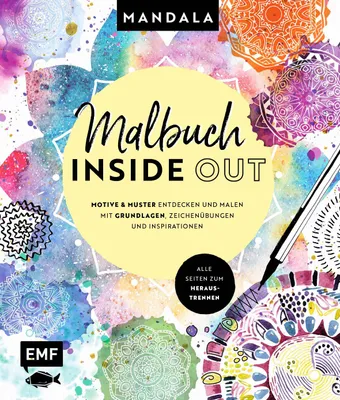 Produktbild von Malbuch Inside Out: Watercolor Mandala