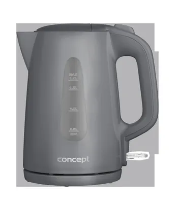 Obrázek produktu pro Rychlovarná konvice 1,7 l šedá Concept RK2382