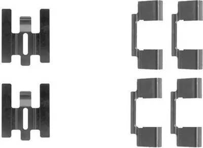 Produktbild von A.B.S. 1160Q Zubehörsatz Scheibenbremsbelag Vorne für VOLVO 940 II Kombi (945) 940 Kombi (945) 740 Kombi (745) 740 (744) 940 (944)