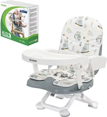 Produktbild von Tragbarer Kinderstuhl - Kinderstuhl - Babystuhl - Sitzverkleinerer - Kinderstuhl-Verlängerung - Verstellbare Höhe