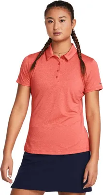 Obrázek produktu pro Dámské polo tričko s krátkým rukávem Under Armour Golf Playoff, červené, velikost XS